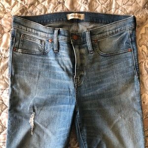 Madewell 9’’ Highrise Skinny Jean